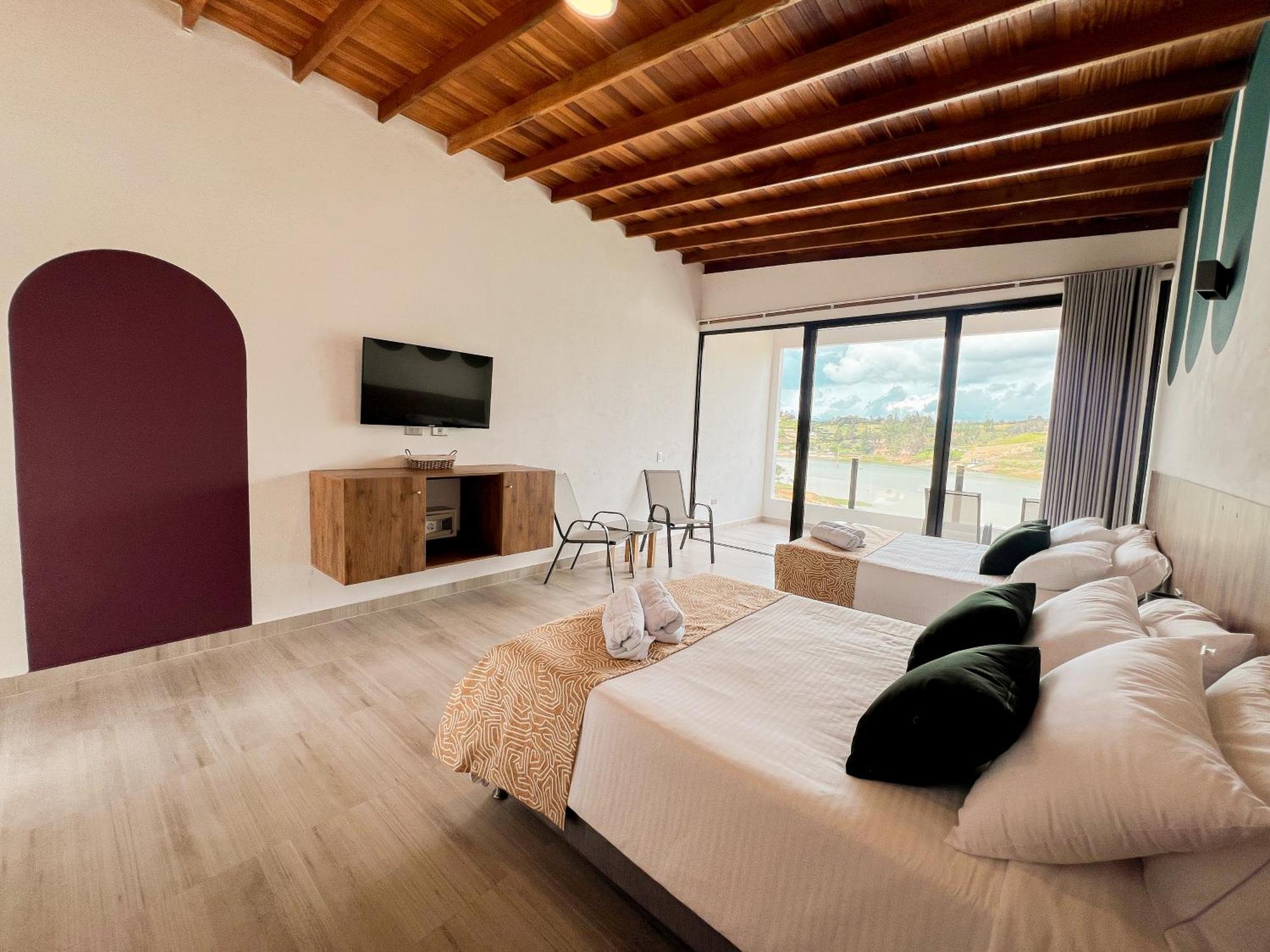 Viajero Guatape Hostel & Lake Club Zimmer foto