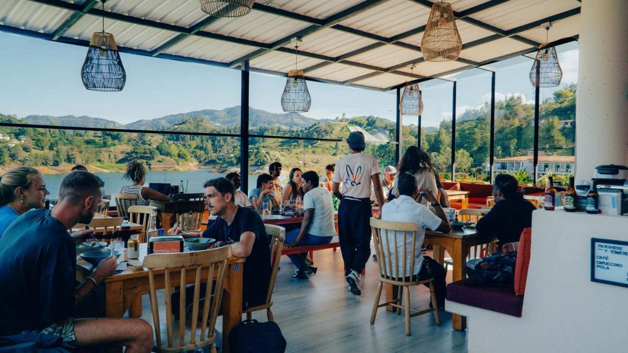 Viajero Guatape Hostel & Lake Club Exterior foto
